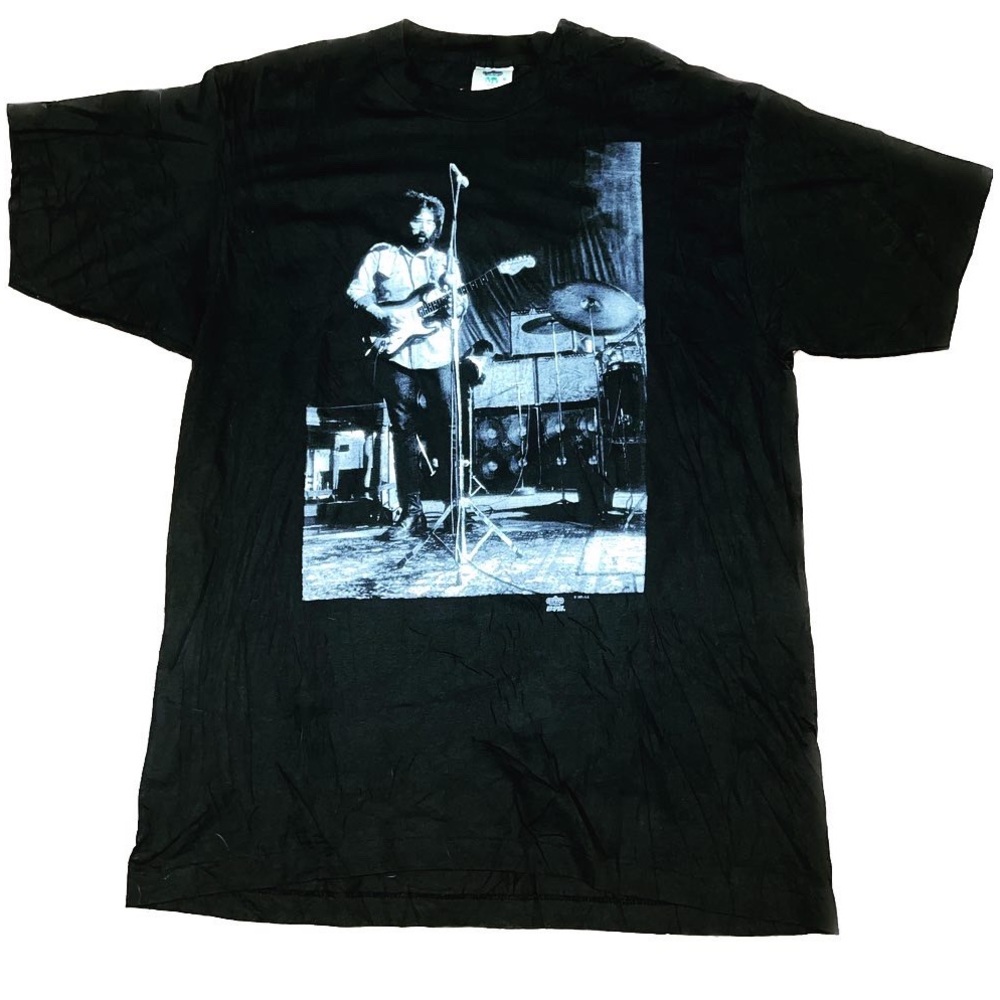 Vintage Jerry Garcia Winterland T-Shirt Size XLarge Double Sided -Single Stitch